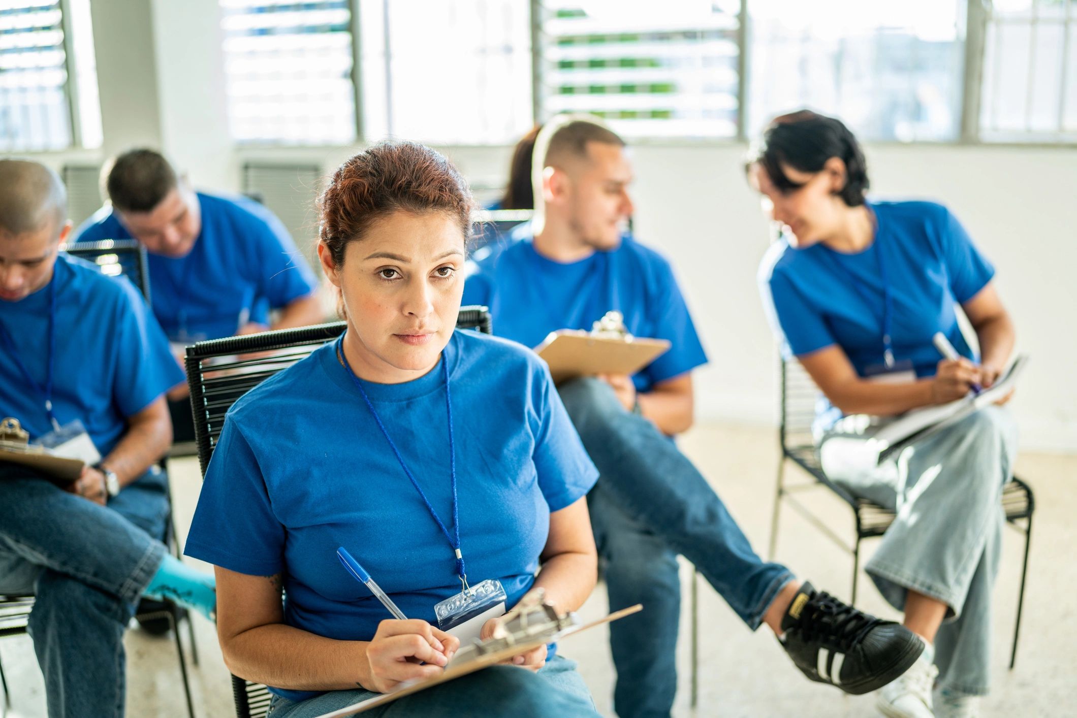 non-profit team meeting